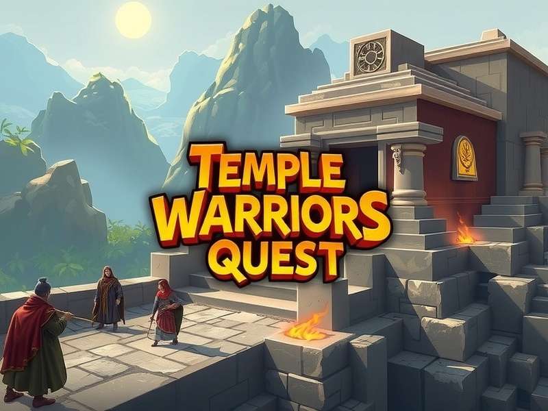 Temple Warriors Quest Game Cover